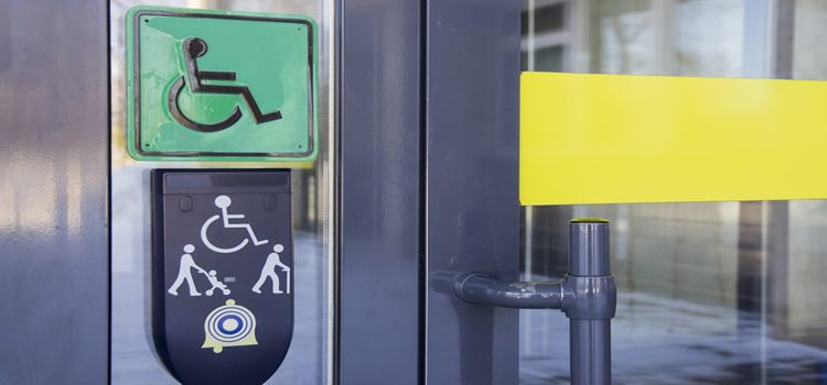 automatic handicap door opener in South Pasadena